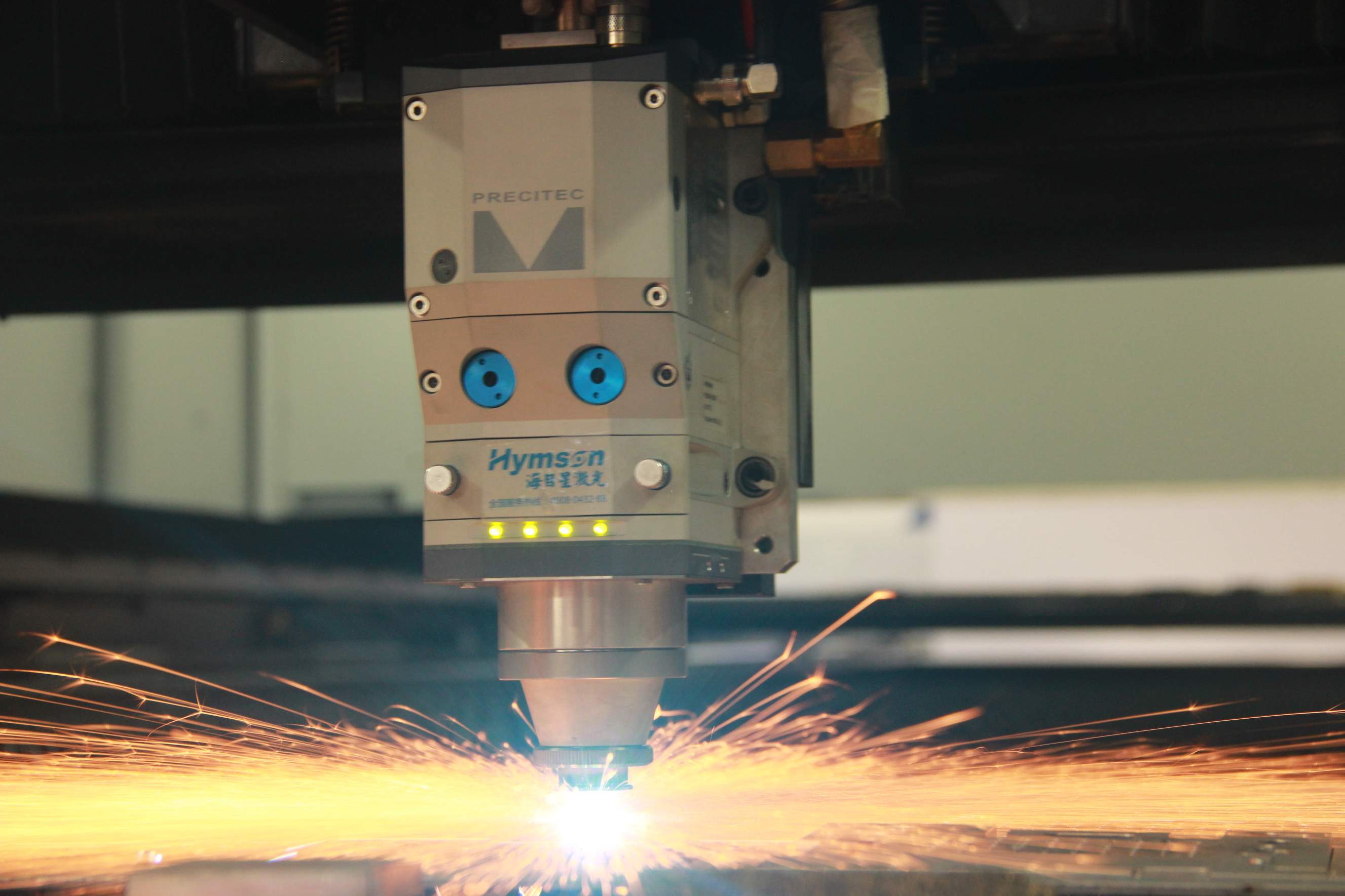 Serie HF de 15 metros de longitud de Hymson: máquina de corte por láser de fibra de tamaño extra grande